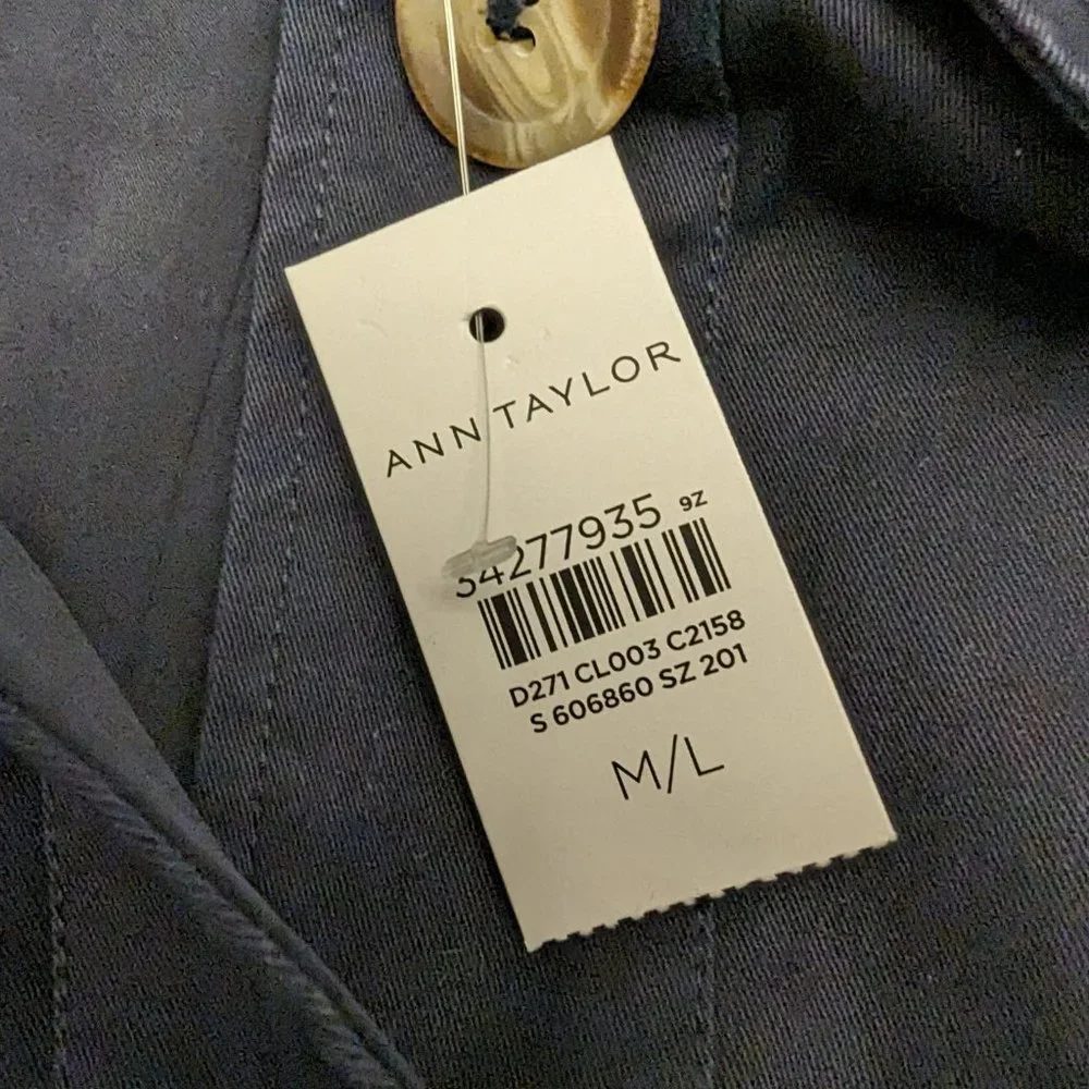 Ann Taylor Trench Poncho - Picture 3 of 10